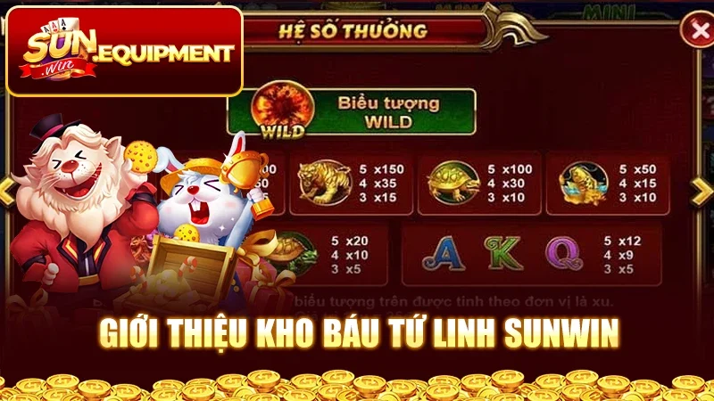 Giới thiệu kho báu tứ linh Sunwin