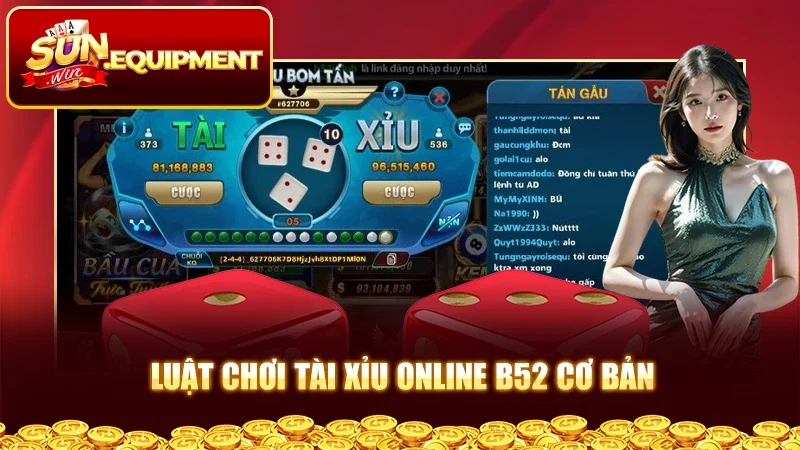 Luật chơi Tài xỉu online B52 cơ bản